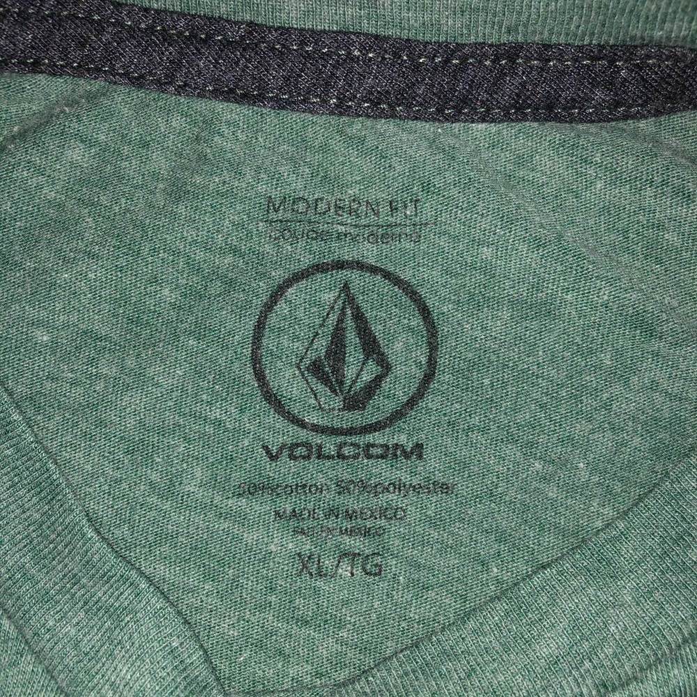Green Volcom Tee - Picture 2 of 2
